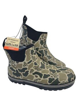 NEW Magellan Outdoors Men's Waterproof Camo Slip-On Hunting Boots M11/W12